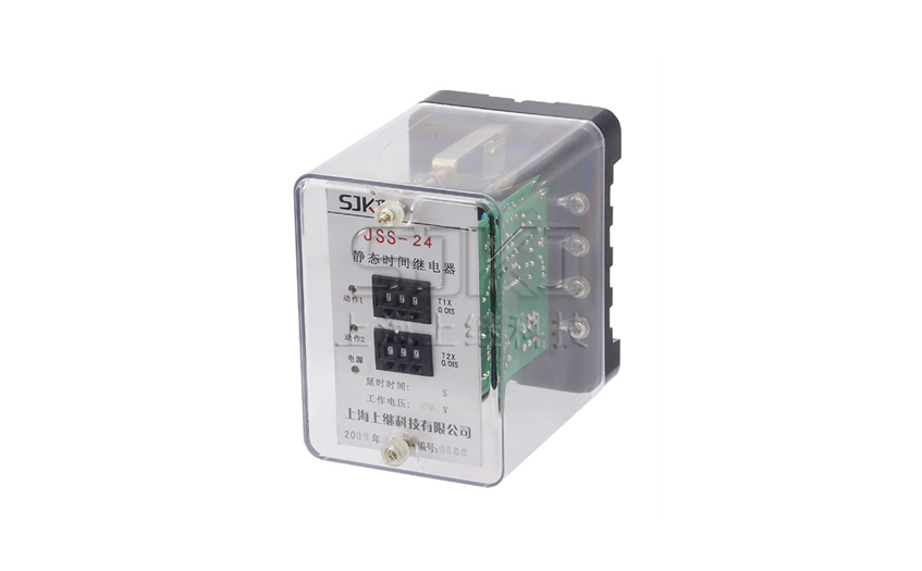 JSS-24繼電器_JSS-24時(shí)間繼電器_接線(xiàn)圖